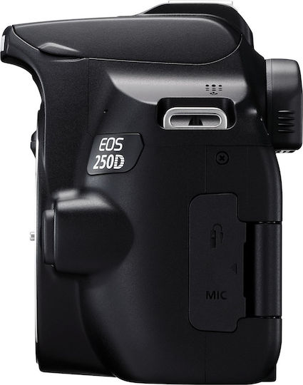 Canon DSLR Camera EOS 250D Crop Frame Black