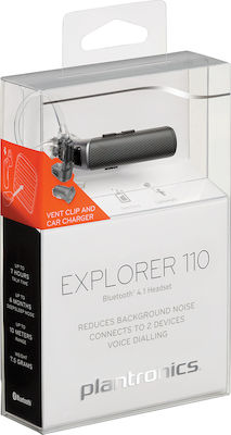 Explorer 110 Earbud Bluetooth Handsfree Μαύρο