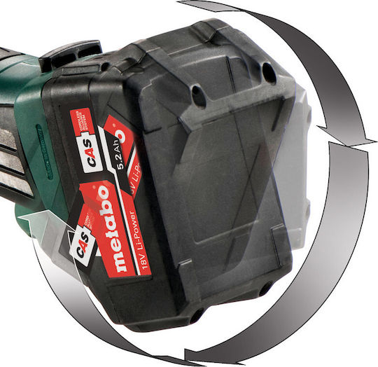 Metabo W 18 LTX 115 Quick Τροχός 115mm Μπαταρίας 18V Solo