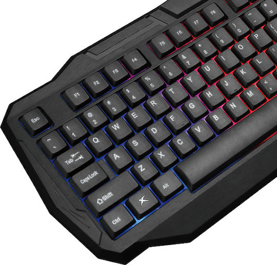 Xtrike Me KB-302 Gaming Πληκτρολόγιο με RGB φωτισμό (Αγγλικό US)