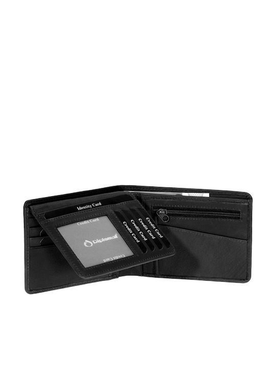 Leather Men's Wallet Black