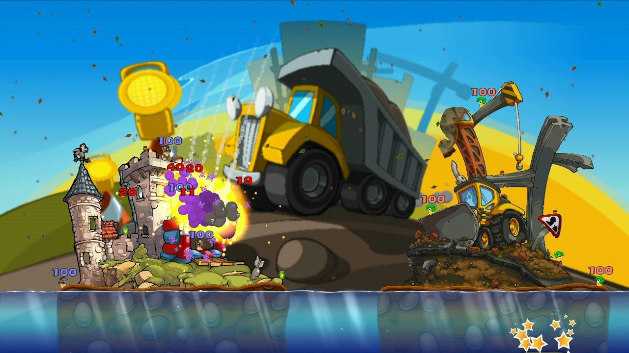worms revolution on ps3 worms revolution on ps3