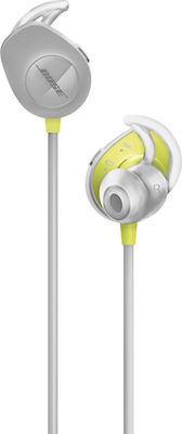 Bose Soundsport In-ear Bluetooth Handsfree Ακουστικά με Αντοχή στον Ιδρώτα Κίτρινα
