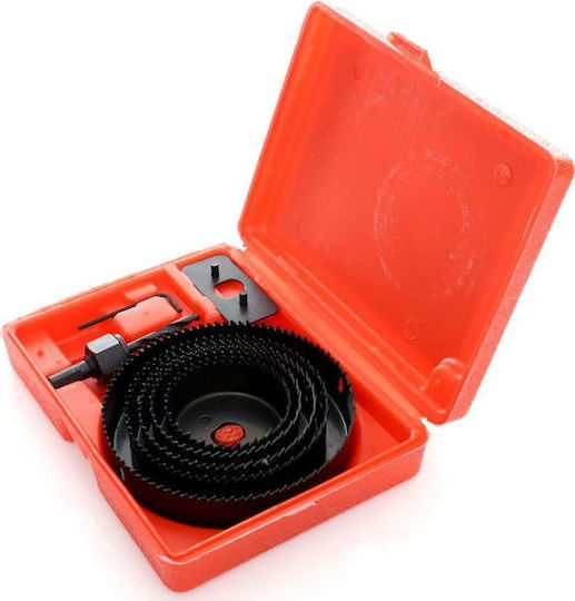 Kraft & Dele Set de ferăstraie cu găuri cu diametru între 64mm și 127mm pentru Lemn, Gresie și Plastic 800gr
