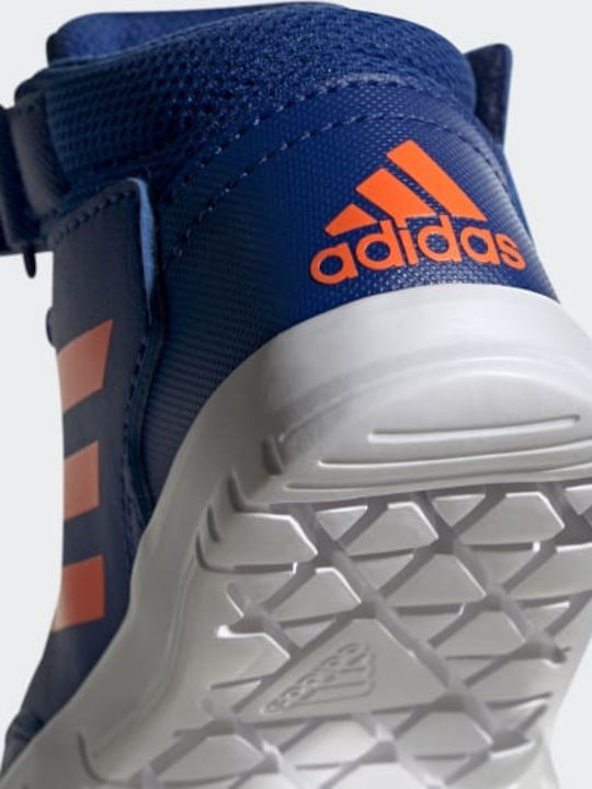 AltaSport Mid Kids Sneakers High with Scratch Collegiate Royal / Solar Orange / Cloud White