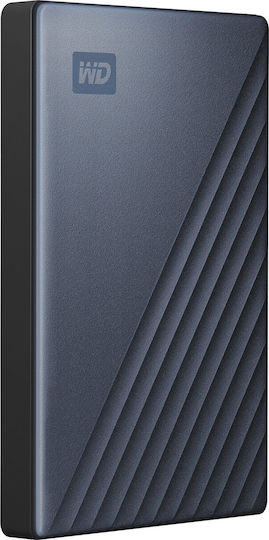 Western Digital My Passport Ultra USB 3.1 / USB-C External 2.5" HDD 2TB Blue