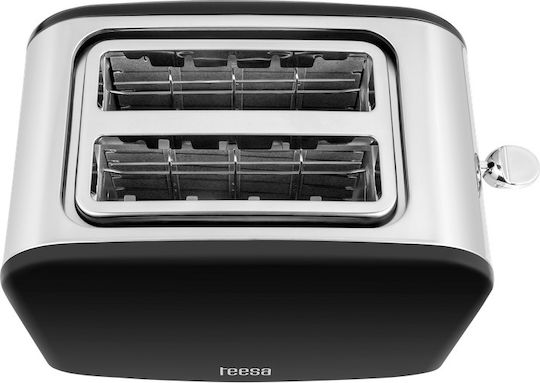 Teesa Toaster 2 Slots 850W Black