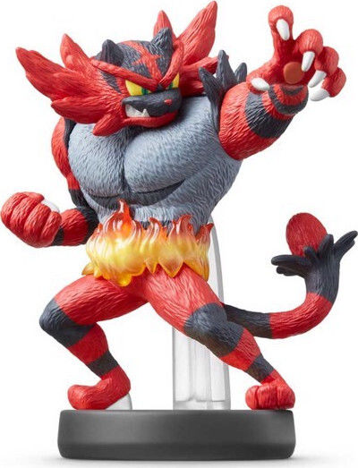 Nintendo Amiibo Super Smash Bros Incineroar No.79 Character Figure για Switch