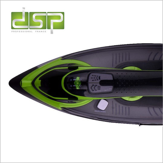DSP KD-1004 Σίδερο Ατμού 2000W με Κεραμική Πλάκα και Συνεχόμενη Παροχή Ατμού 20gr/min