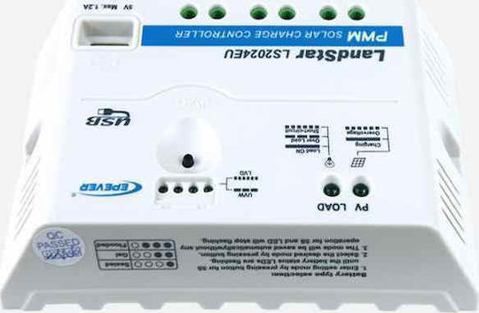 Epsolar PWM Solar Charge Controller LS2024EU 24V / 20A 06.06.0031