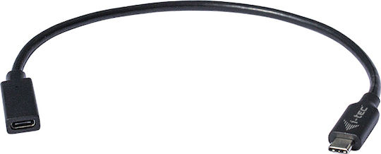i-tec USB 3.0 Video Cable USB-C male - USB-C female 60W Μαύρο 0.3m C31EXTENDCBL