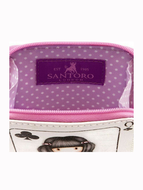 Santoro Kids Wallet with Coins with Zipper White