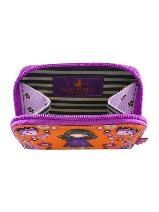 Santoro Kids Wallet with Coins with Zipper Orange 928GJ01