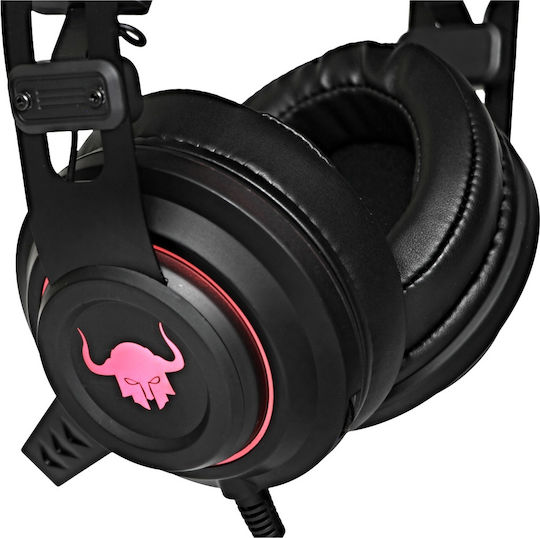 Red Fighter Red Fighter H3 Over Ear Gaming Headset with Connection 2x3.5mm / USB