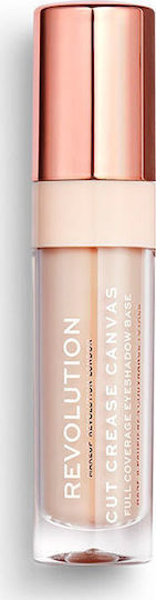 Revolution Beauty Cut Crease Canvas Full Coverage Base Primer Eyes In Cream Formulation Eyeshadow Medium 4.5ml