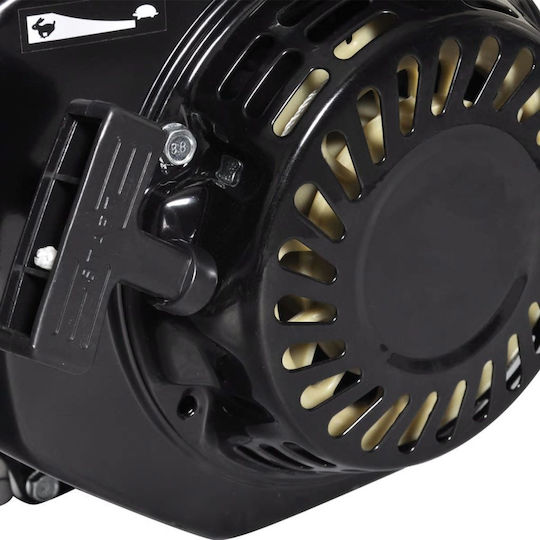 vidaXL Κινητήρας Βενζίνης Τετράχρονος 196cc 6.5hp Μέγιστων Στροφών 3600rpm με Σπείρωμα (Ρεζερβουάρ 3.7lt)
