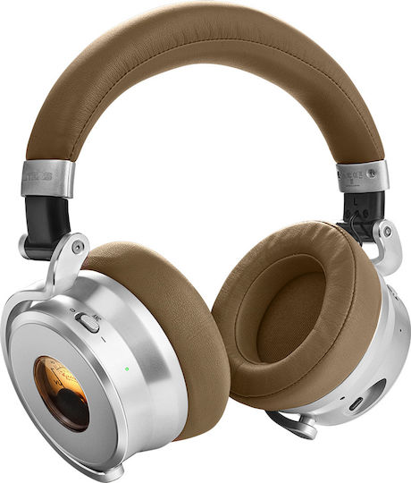Meters OV-1B Ασύρματα Bluetooth Over Ear Ακουστικά Καφέ