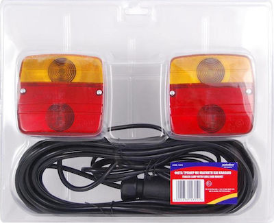 Autoline Set Lumini Trailer cu magnet 12V 2buc