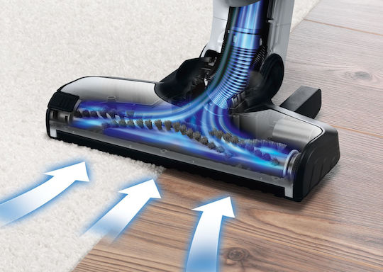 Bosch Flexxo Прахосмукачка 2 в 1 Stick & Ръчна Сива