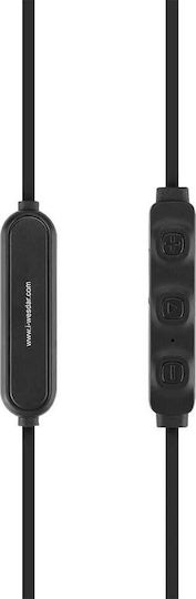 Wesdar R26 In-ear Bluetooth Handsfree Ακουστικά Μαύρα