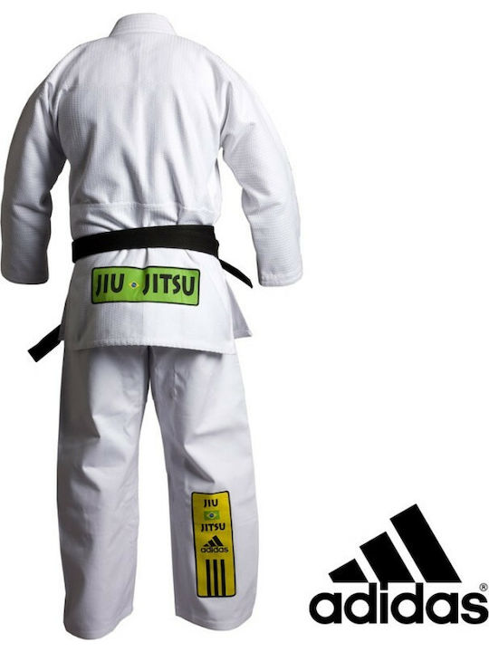 Adidas Jiu-Jitsu Uniform Brazilian White