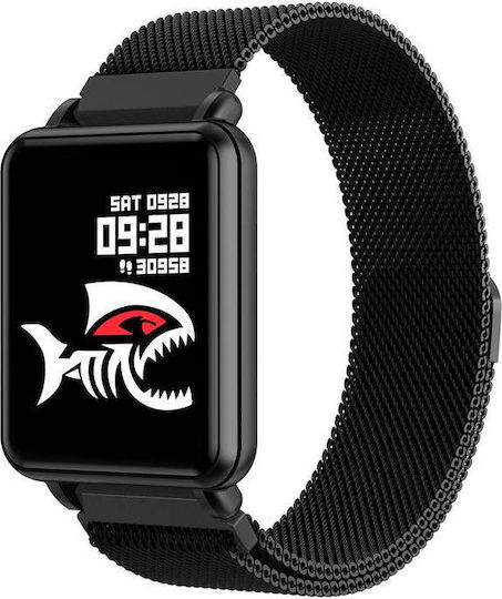 Colmi Land 1 46mm Smartwatch με Παλμογράφο (Μαύρο)