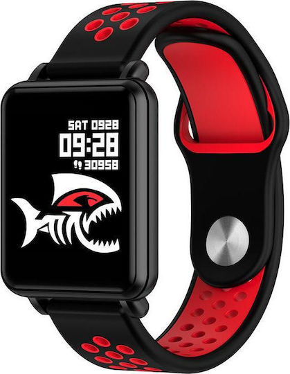 Colmi Land 1 46mm Smartwatch με Παλμογράφο (Μαύρο)