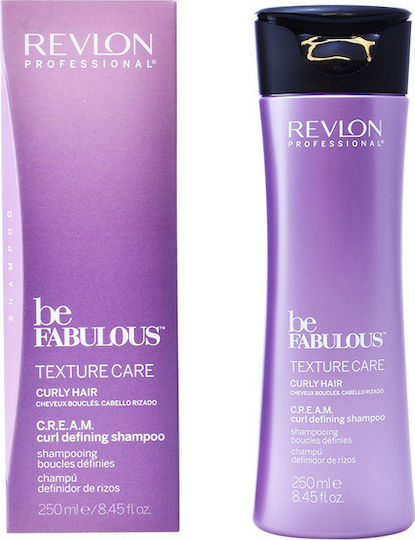 Revlon Be Fabulous Σαμπουάν Αναδόμησης/Θρέψης & Ενυδάτωσης για Σγουρά Μαλλιά 250ml