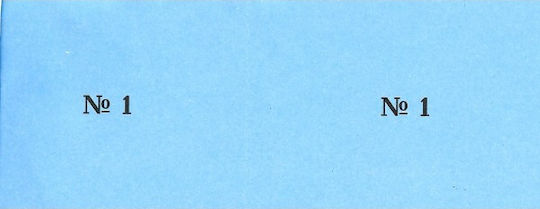 Pepico Tichete Bleu Bilete numerotate 100 Foi