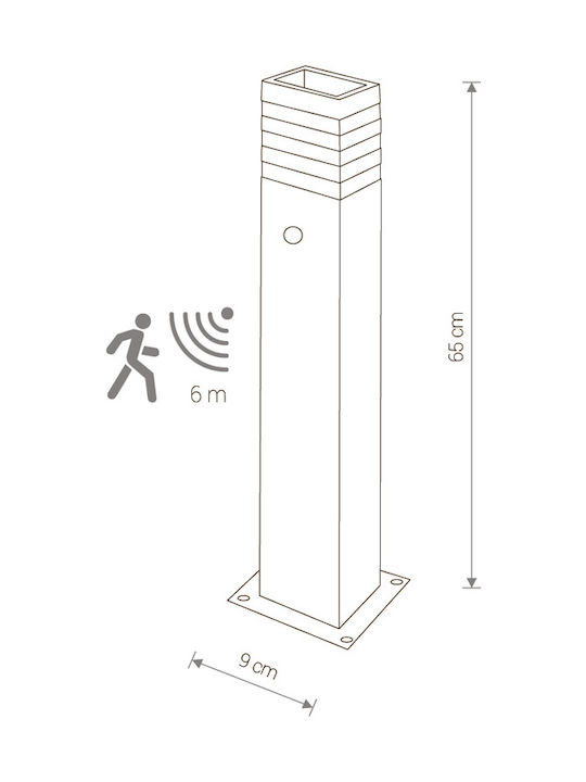 Nowodvorski Rio Sensor Small Post 10W 65.5x16cm