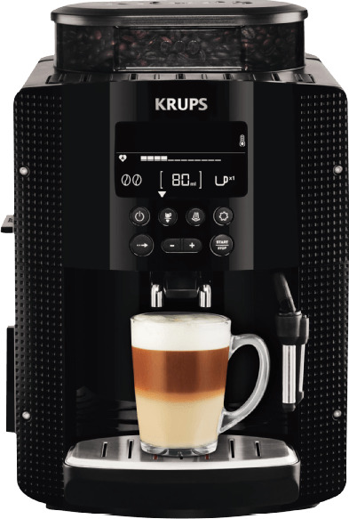 Krups EA8150 Αυτόματη Μηχανή Espresso 1450W Πίεσης 15bar με Μύλο Άλεσης ...