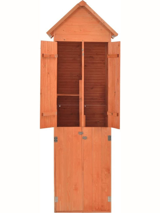 Wooden Garden Shed M0.71xW0.6xH2.13m