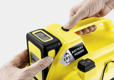 Karcher WD 1 Compact Battery Set Nass- und Trockensauger Flüssigkeiten / Feststoffe 230W mit Behälter 7Es