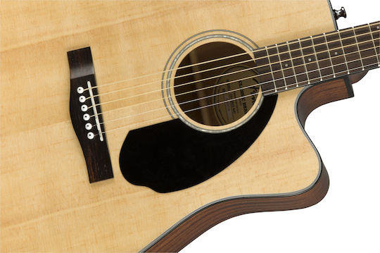 Fender Ηλεκτροακουστική Κιθάρα CD-60SCE Dreadnought Cutaway Natural
