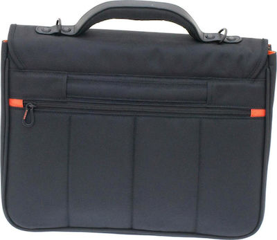 Davidts The Chase Double Tasche Bote für Laptop 15.6" in Schwarz Farbe