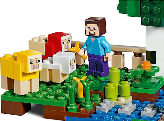 LEGO Minecraft The Wool Farm for 7+ Years 260 Pieces