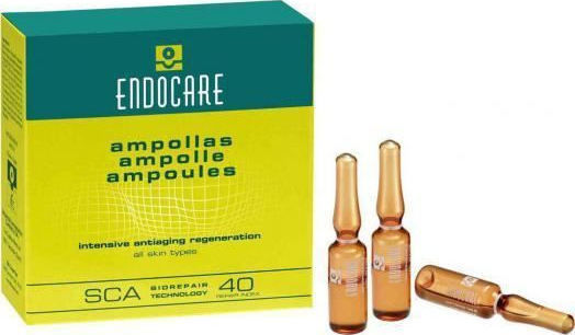 Cantabria labs Endocare Concentrate Moisturizing & Anti-Aging Face Serum with Vitamin C & Vitamin E for Detoxifying & Brightening 7x1ml