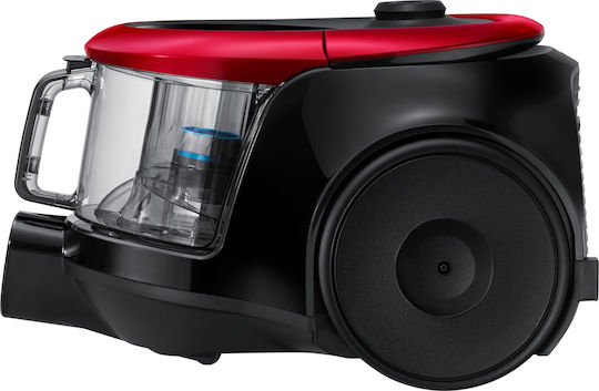 Samsung VC07M2110SR/GE Ηλεκτρική Σκούπα 700W με Κάδο 1.5lt Κόκκινη