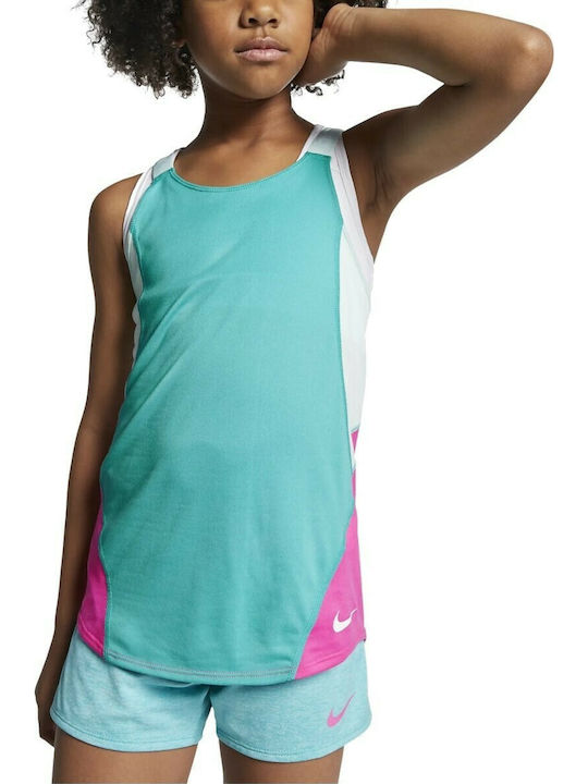 Nike Kids Blouse Sleeveless Turquoise