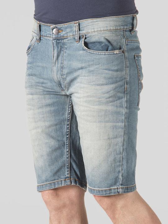 Rhode Island Men's Shorts Jeans Light Blue