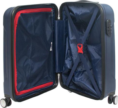 American Tourister Tracklite Spinner Βαλίτσα Καμπίνας με ύψος 55cm σε Μπλε χρώμα