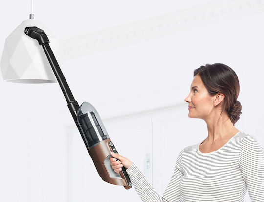 Bosch Flexxo BCH3K210 Презареждаща Вертикална Прахосмукачка 2 В 1 Stick И Ръчна 21.6V Кафява