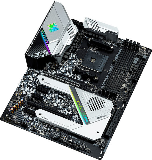 ASRock X570 Steel Legend Motherboard ATX με AMD AM4 Socket