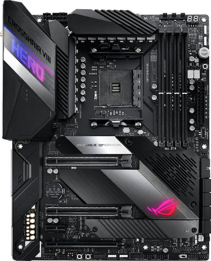 Asus ROG Crosshair VIII Hero (Wi-Fi) X570 Motherboard ATX με AMD AM4 Socket 90MB10T0-M0EAY0