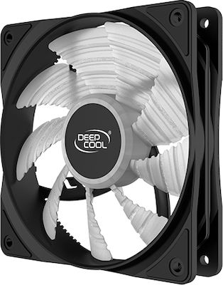 Deepcool RF120 B Case Fan με Μπλε Φωτισμό και Σύνδεση 4-Pin Molex / 3-Pin