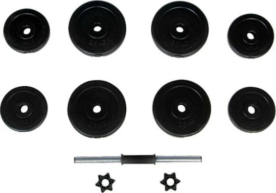 vidaXL Hantel 1x 15.5kg