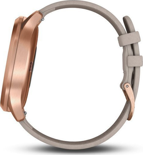 garmin vivomove hr gray suede band