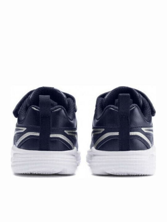 Pure Jogger SL Kids Sports Shoes Running with Hoop & Loop Closure Navy Blue