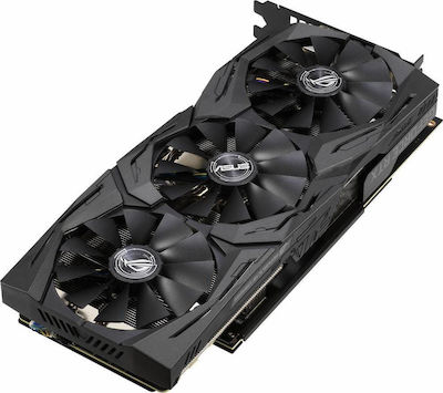 Asus GeForce RTX 2060 6GB GDDR6 ROG Strix Gaming OC Κάρτα Γραφικών PCI-E x16 3.0 με 2 HDMI και 2 DisplayPort