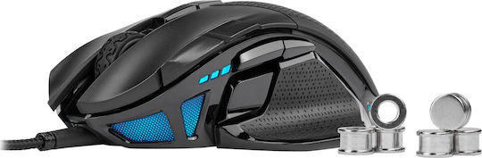 Corsair Nightsword RGB Gaming Ποντίκι 18000 DPI Μαύρο